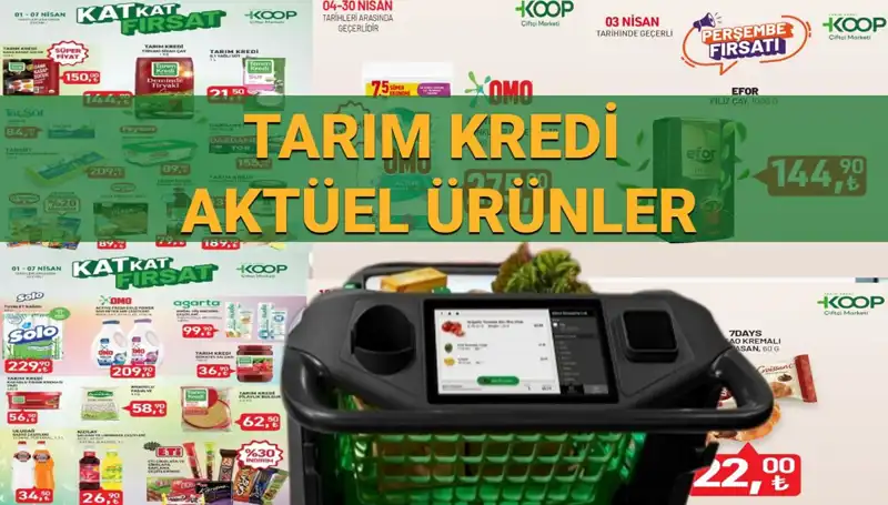 Tarım Kredi Marketleri'nde Nisan İndirimi: Temizlikten Kahvaltılığa Kapsamlı Fırsatlar!