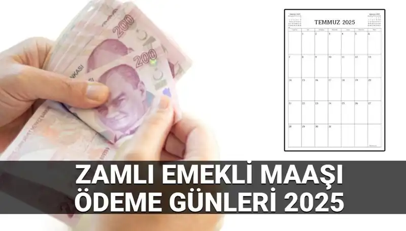 2025’te Zamlı Emekli Maaşları Ne Zaman Ödenecek? Bilmeniz Gerekenler