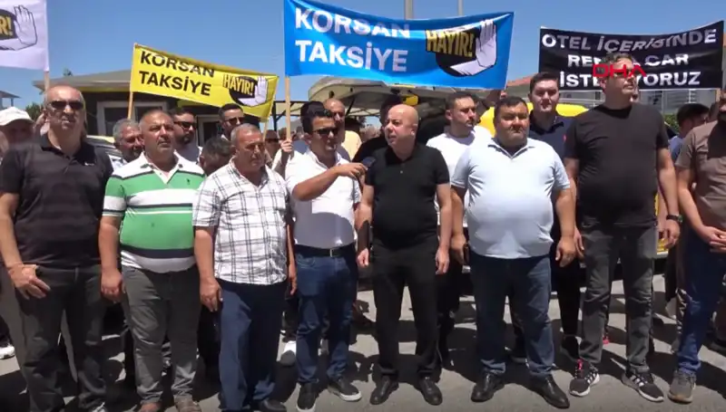 Belek Taksiciler Derneği'nden İsyan: Kontak Kapattılar ve Sebepleri Kıskandırıyor!