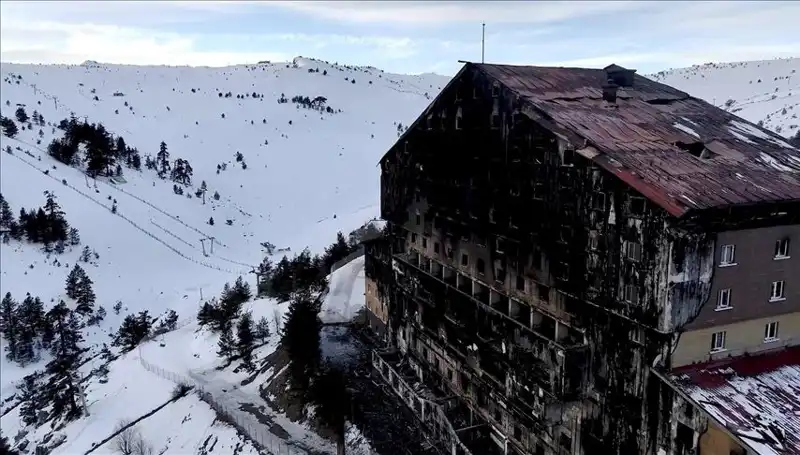 Kartalkaya’da Yangın Faciası: 8 Şahıs Tahliye Edildi!