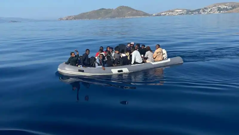 Bodrum'da Şok Gelişme: 25 Düzensiz Göçmen Yakalandı