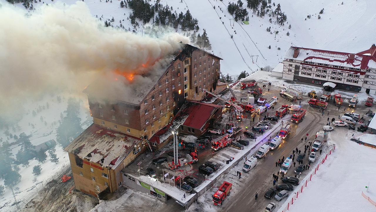 Bolu'da Otelle Yangın Felaketi: 66 Ölü, 51 Yaralı