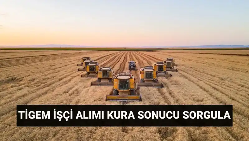 TİGEM 306 İşçi Alımı Kura Sonuçları Açıkladı: Mülakat Tarihleri Belli Oldu!