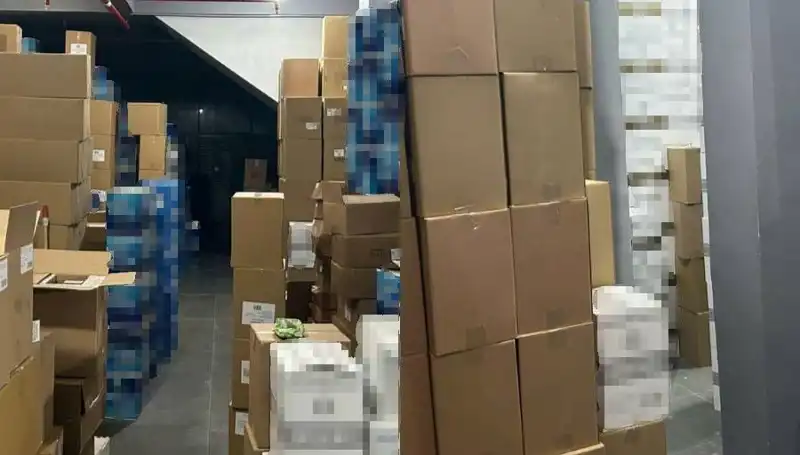 Tekirdağ’da Üretimi Yasa Dışı Milyonlarca Makaron Ele Geçirildi!