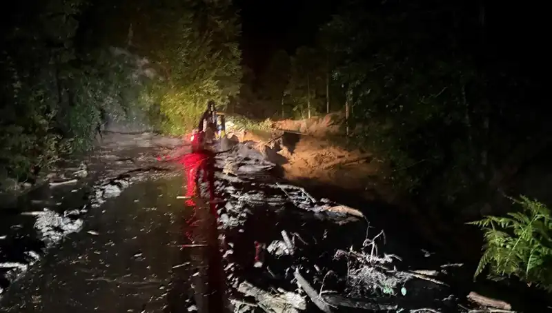 Rize'de Şiddetli Yağışlar Hayatı Olumsuz Etkiledi: Sel, Su Baskını ve Heyelan