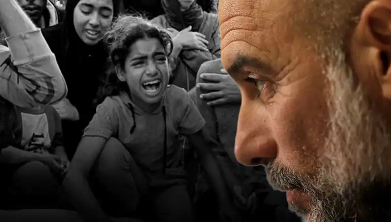 Pep Guardiola Gazze’deki Durumu Değerlendiriyor: "Acıyı Vücudumda Hissediyorum"