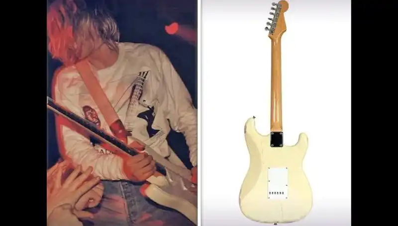 Kurt Cobain'in İkonik Gitarı Açık Artırmada Satışa Çıktı: Fiyatı Şaşırttı