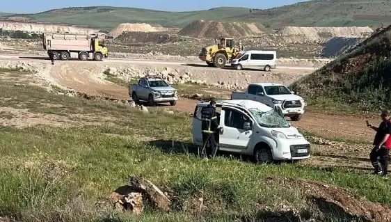 Mardin’de Meydana Gelen Kazada Dört Kişi Yaralandı!