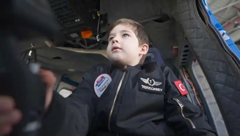 Minik Kalpler TUSAŞ'ı Ziyaret Etti: 23 Nisan’ı Renklendiren Anlar