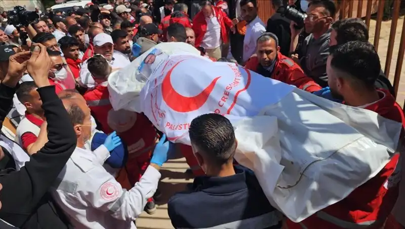 Gazze’deki Katliamın Otopsi Raporu: Sağlıkçılar Başlarından Vurulmuş