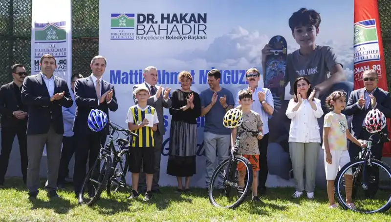 Bahçelievler’de Gençler İçin Yeni Bir Çığır: Mattia Ahmet Minguzzi Skate Parkı Açıldı!